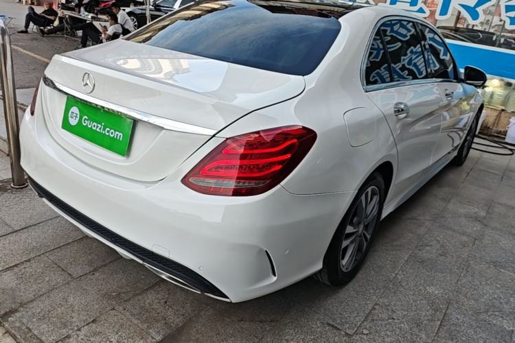 Used Mercedes-Benz C-Class 2016 C 200 L Sport Edition Rear Right 45 Deg