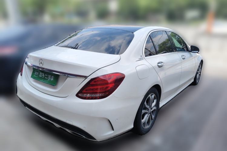 Used Mercedes-Benz C-Class 2016 C 180 L Sport Edition Rear Right 45 Deg