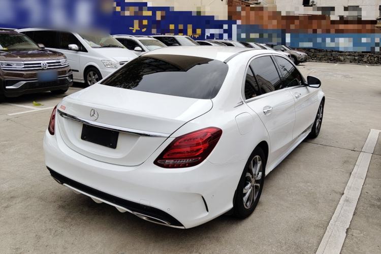 Used Mercedes-Benz C-Class 2016 C 180 L Sport Edition Rear Right 45 Deg