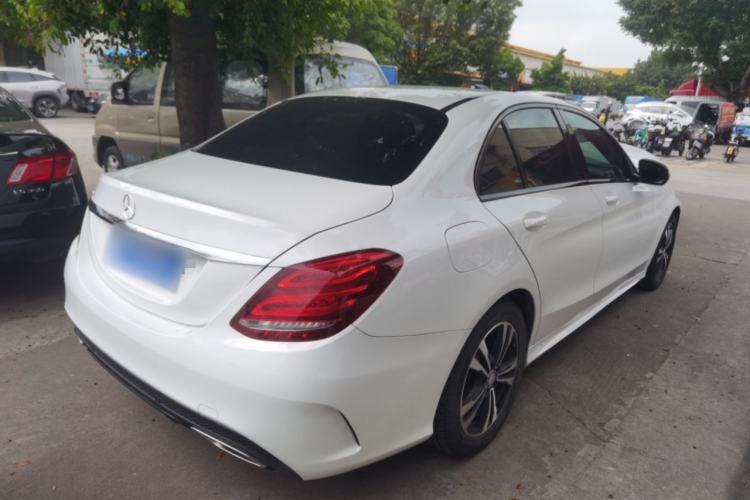 Used Mercedes-Benz C-Class 2016 C 200 Sport Edition Rear Right 45 Deg