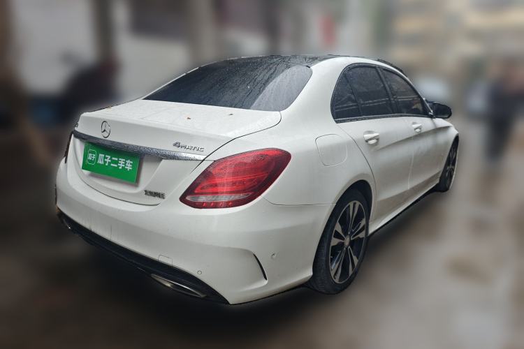 Used Mercedes-Benz C-Class 2016 C 200 Sport Edition 4MATIC Rear Right 45 Deg