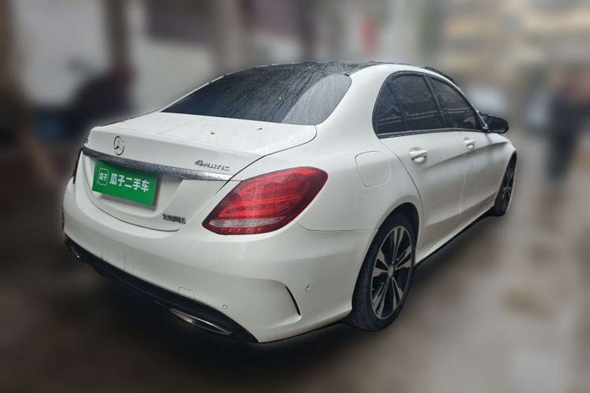 Used Mercedes-Benz C-Class 2016 C 200 Sport Edition 4MATIC Rear Right 45 Deg