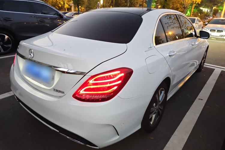 Used Mercedes-Benz C-Class 2016 C 200 L Sport Edition Rear Right 45 Deg