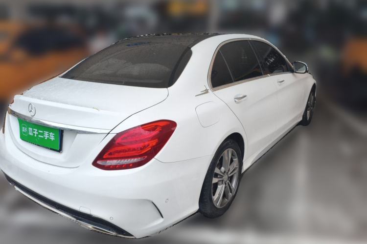 Used Mercedes-Benz C-Class 2016 C 200 L Sport Edition Rear Right 45 Deg