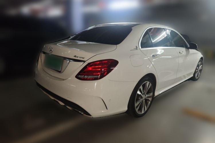 Used Mercedes-Benz C-Class 2016 C 200 L 4MATIC Sport Edition Rear Right 45 Deg