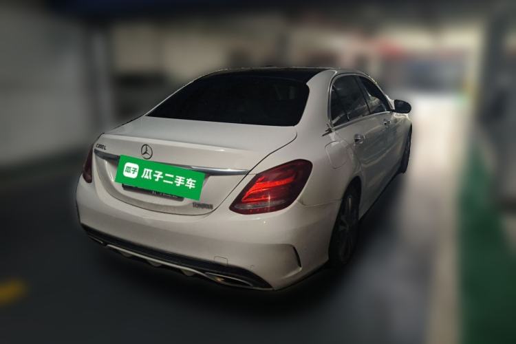 Used Mercedes-Benz C-Class 2016 C 200 L Sport Edition Rear Right 45 Deg