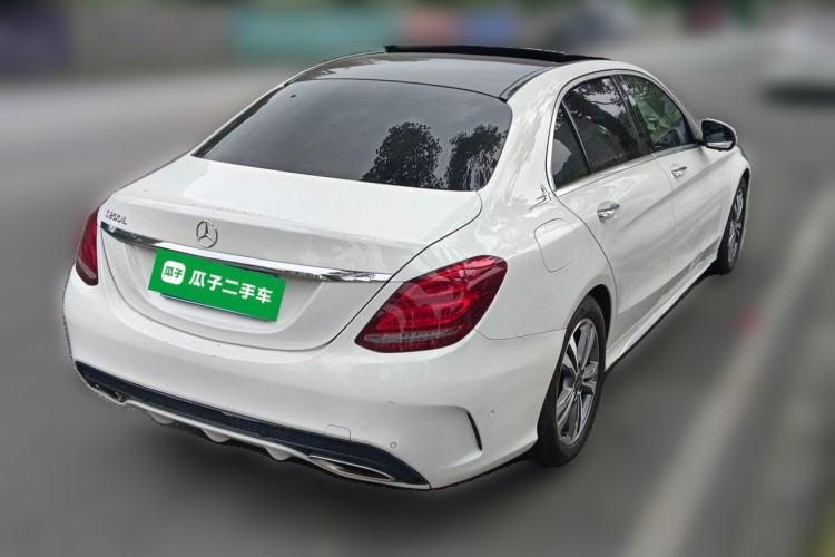 Used Mercedes-Benz C-Class 2016 C 200 L Sport Edition Rear Right 45 Deg