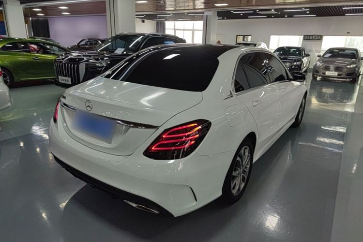 Used Mercedes-Benz C-Class 2016 C 180 L Sport Edition Rear Right 45 Deg