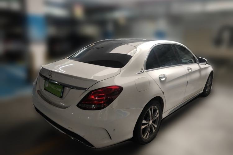 Used Mercedes-Benz C-Class 2016 C 200 L Sport Edition Rear Right 45 Deg