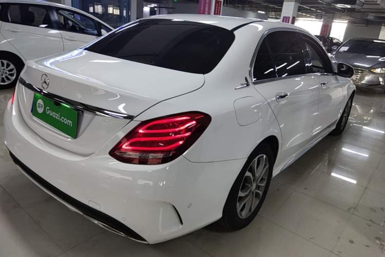 Used Mercedes-Benz C-Class 2016 C 180 L Sport Edition Rear Right 45 Deg