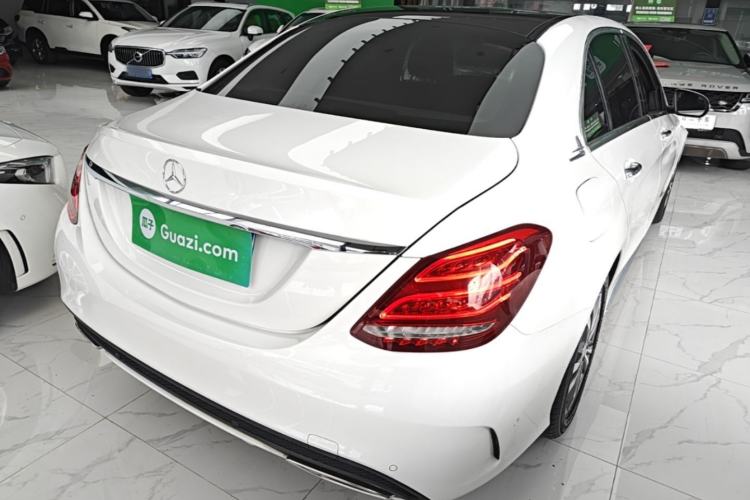 Used Mercedes-Benz C-Class 2016 C 200 L Sport Edition Rear Right 45 Deg