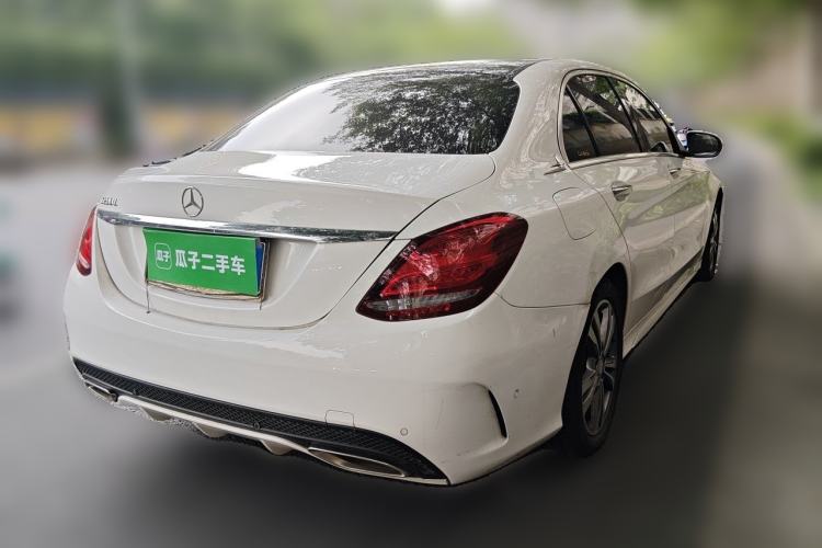 Used Mercedes-Benz C-Class 2016 C 200 L Sport Edition Rear Right 45 Deg