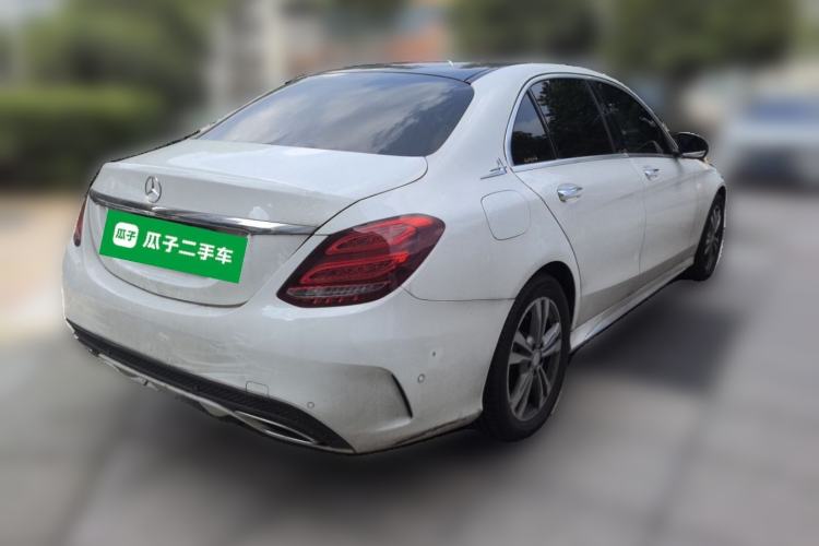 Used Mercedes-Benz C-Class 2016 C 200 L Sport Edition Rear Right 45 Deg