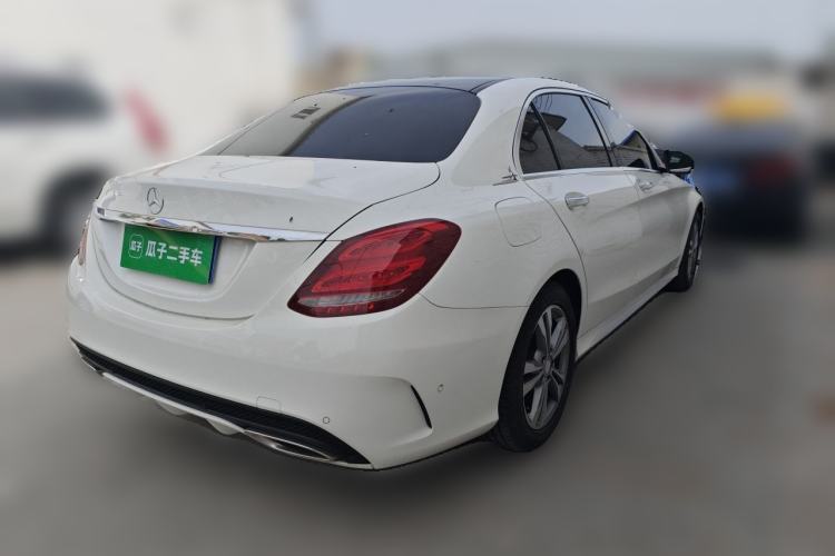 Used Mercedes-Benz C-Class 2016 C 200 L Sport Edition Rear Right 45 Deg