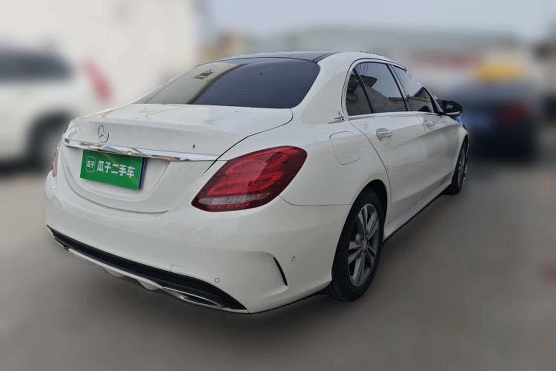 Used Mercedes-Benz C-Class 2016 C 200 L Sport Edition Rear Right 45 Deg