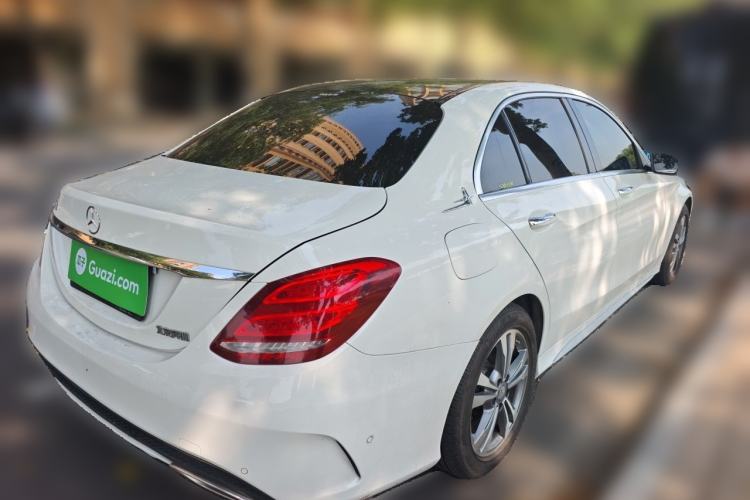 Used Mercedes-Benz C-Class 2016 C 200 L Sport Edition Rear Right 45 Deg