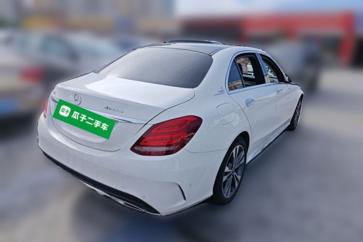 Used Mercedes-Benz C-Class 2016 C 200 L 4MATIC Sport Edition Rear Right 45 Deg
