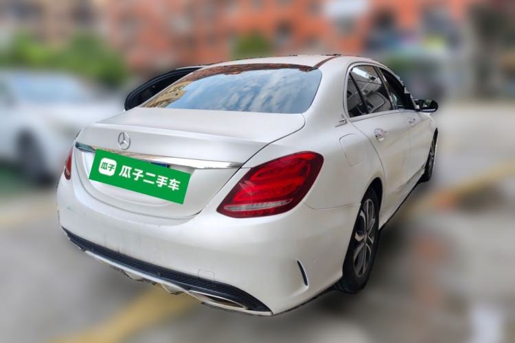 Used Mercedes-Benz C-Class 2016 C 180 L Sport Edition Rear Right 45 Deg