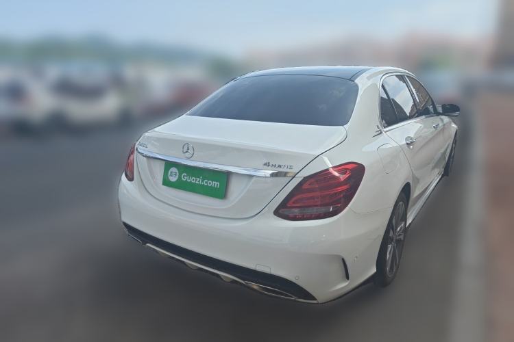Used Mercedes-Benz C-Class 2016 C 200 L 4MATIC Sport Edition Rear Right 45 Deg