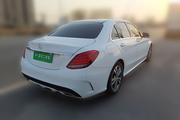Used Mercedes-Benz C-Class 2016 C 200 L Sport Edition Rear Right 45 Deg