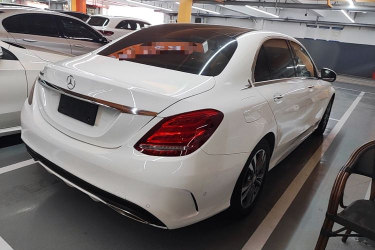Used Mercedes-Benz C-Class 2016 C 200 L Sport Edition Rear Right 45 Deg