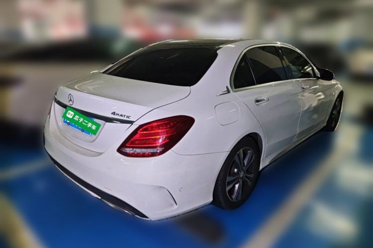 Used Mercedes-Benz C-Class 2016 C 200 L Sport Edition Rear Right 45 Deg