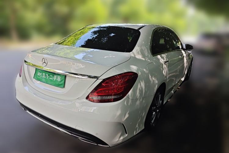 Used Mercedes-Benz C-Class 2016 C 180 L Sport Edition Rear Right 45 Deg