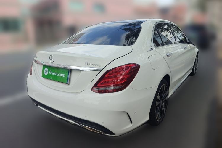 Used Mercedes-Benz C-Class 2016 C 200 L 4MATIC Sport Edition Rear Right 45 Deg