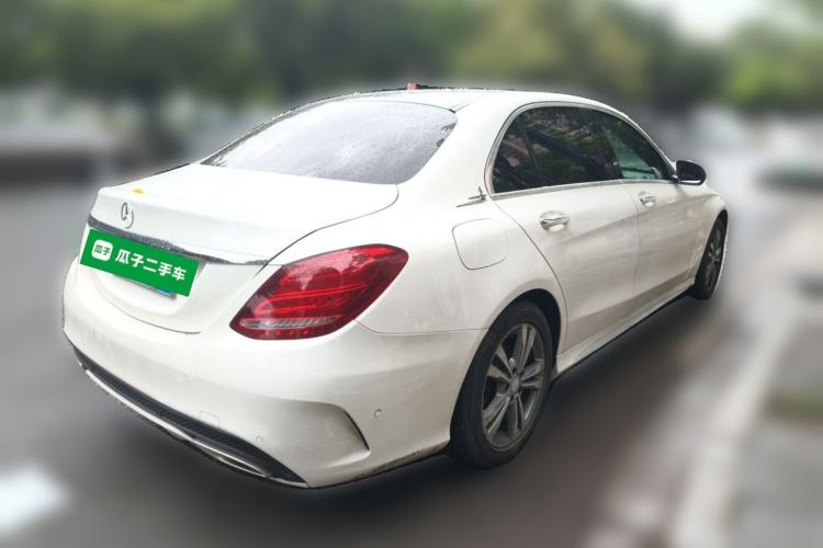 Used Mercedes-Benz C-Class 2016 C 200 L Sport Edition Rear Right 45 Deg