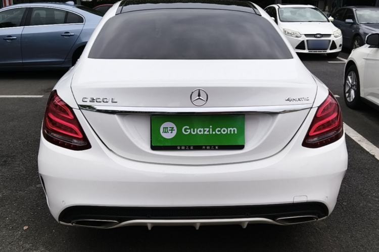 Used Mercedes-Benz C-Class 2016 C 200 L 4MATIC Sport Edition Rear