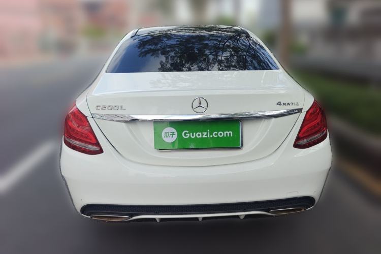 Used Mercedes-Benz C-Class 2016 C 200 L 4MATIC Sport Edition Rear