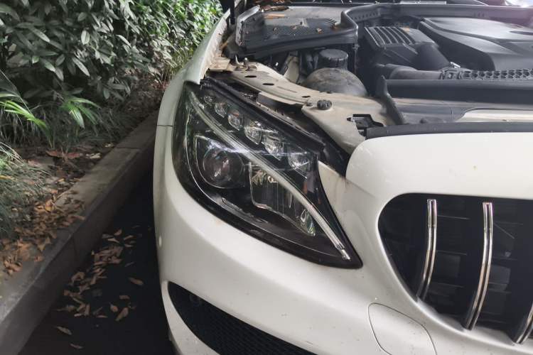 Used Mercedes-Benz C-Class 2016 C 200 Coupe Right Front Headlight