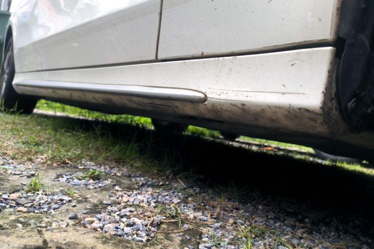 Used Mercedes-Benz C-Class 2016 C 200 L Sport Edition Right Side Sill