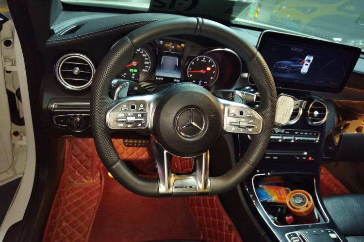 Used Mercedes-Benz C-Class 2016 C 200 4MATIC Coupe Steering Wheel