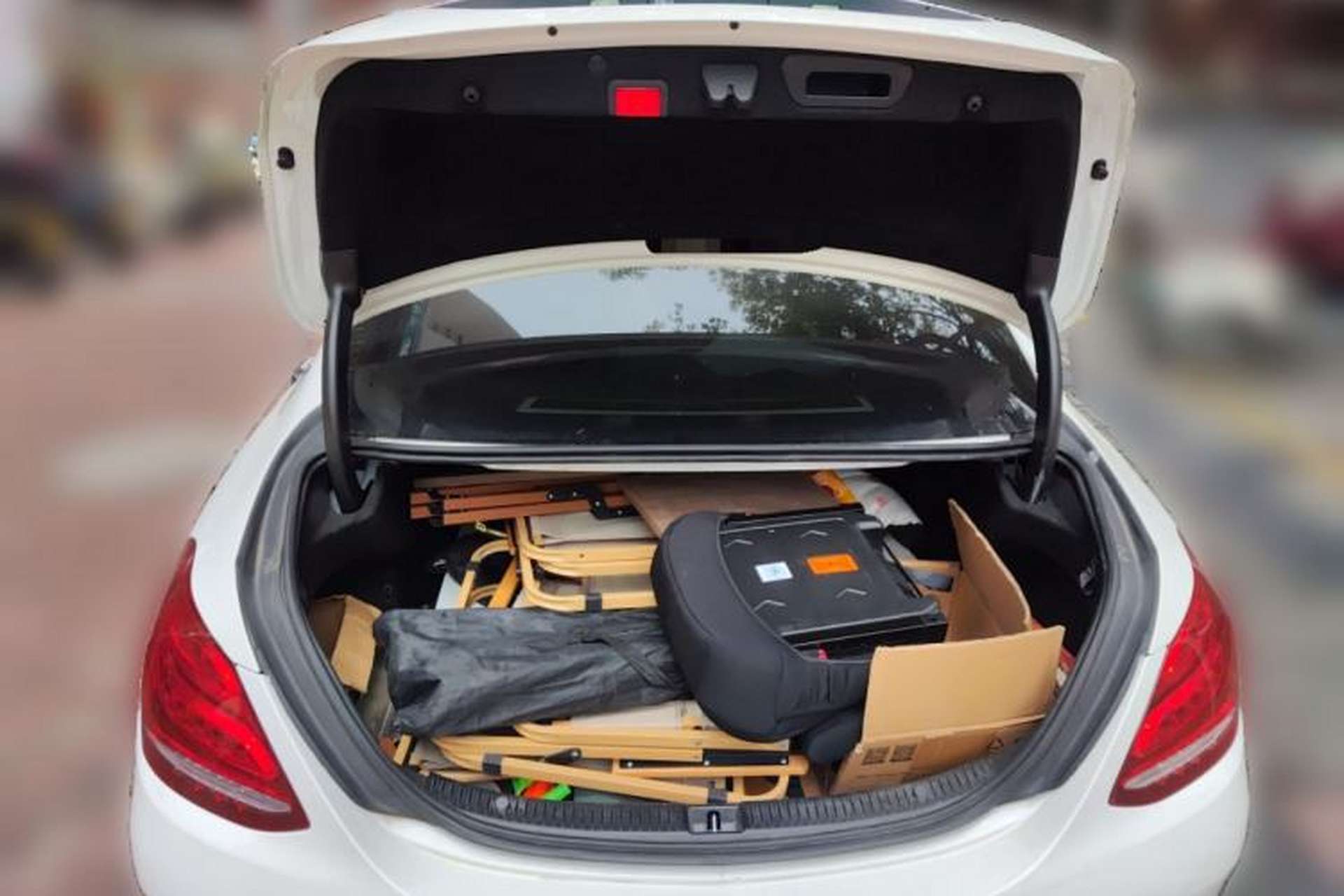 Used Mercedes-Benz C-Class 2016 C 180 L Sport Edition Trunk