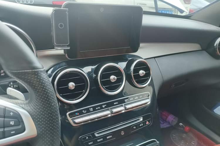 Used Mercedes-Benz C-Class 2017 Restyled C 200 Sport Edition Audio And AC Panel
