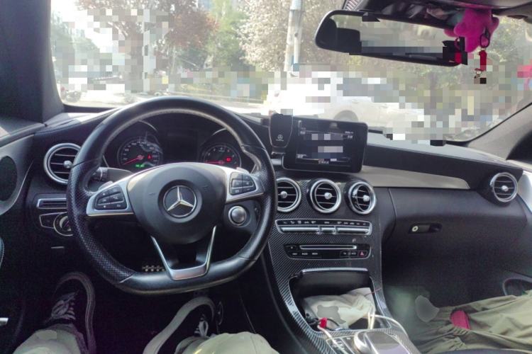 Used Mercedes-Benz C-Class 2017 C 200 4MATIC Coupe Center Console