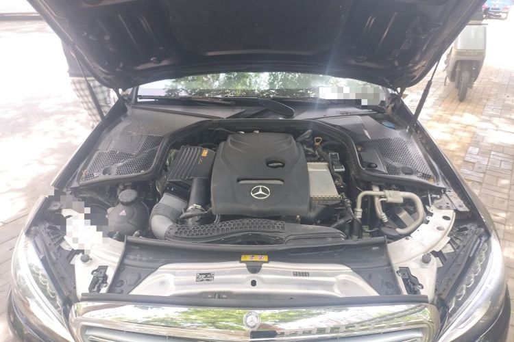 Used Mercedes-Benz C-Class 2017 Facelift C 200 L Sport Edition Engine Bay