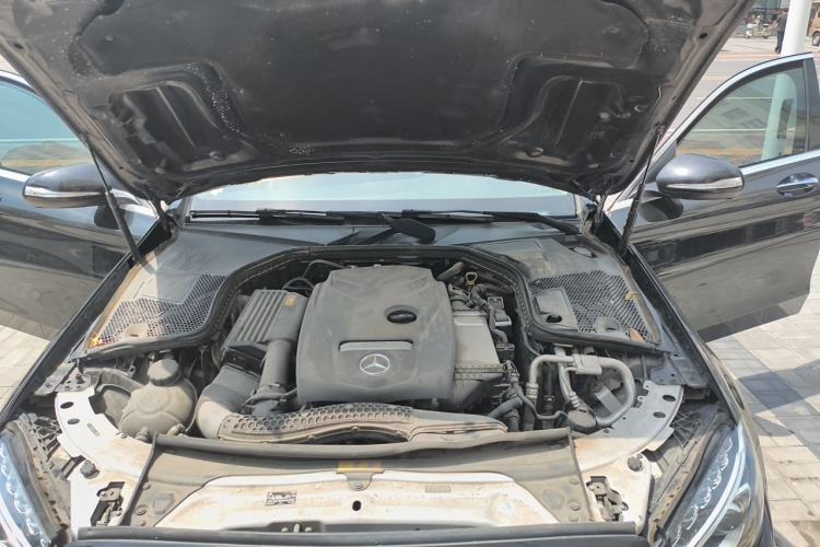 Used Mercedes-Benz C-Class 2017 C 200 L Sport Edition Engine Bay