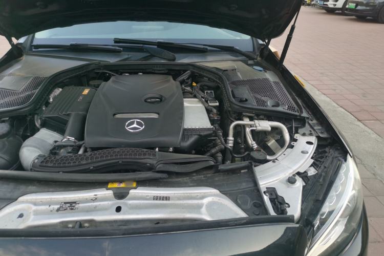 Used Mercedes-Benz C-Class 2017 Facelift C 200 L Sport Edition Engine Bay Left