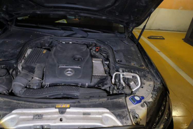 Used Mercedes-Benz C-Class 2017 Facelifted C 180 L Stylish Edition Engine Bay Left