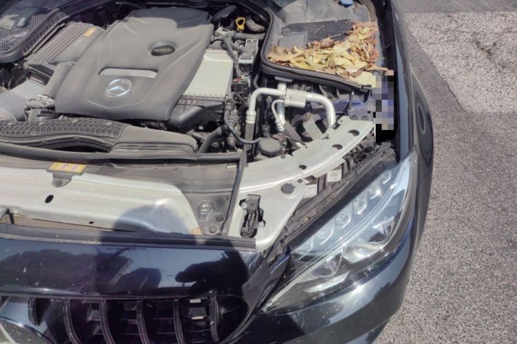 Used Mercedes-Benz C-Class 2017 C 200 4MATIC Coupe Engine Bay Left