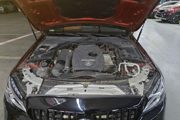 Used Mercedes-Benz C-Class 2017 Restyled C 180 L Fashion Edition Sport Version Engine Bay