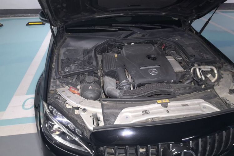 Used Mercedes-Benz C-Class 2017 C 180 L Sport Edition Engine Bay Right