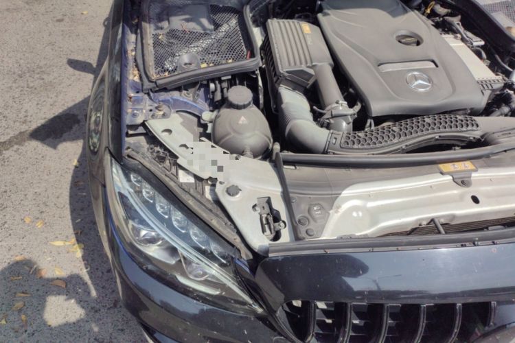 Used Mercedes-Benz C-Class 2017 C 200 4MATIC Coupe Engine Bay Right