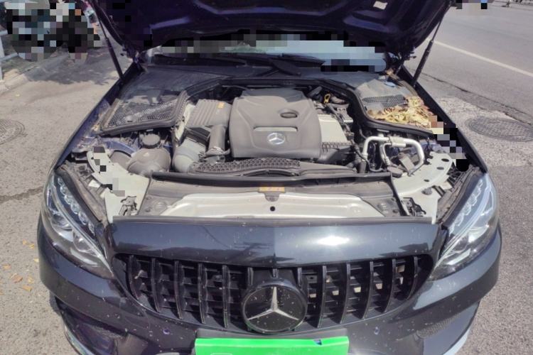 Used Mercedes-Benz C-Class 2017 C 200 4MATIC Coupe Engine Bay