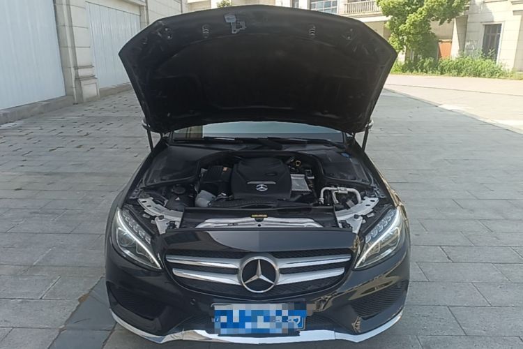 Used Mercedes-Benz C-Class 2017 Facelift C 200 L Sport Edition Engine Bay
