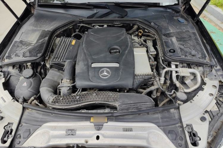 Used Mercedes-Benz C-Class 2017 Facelift C 200 L Sport Edition Engine Bay