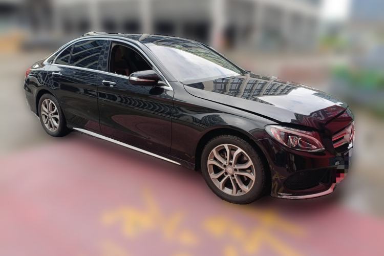 Used Mercedes-Benz C-Class 2017 C 180 L Sport Edition Front Right 45 Deg