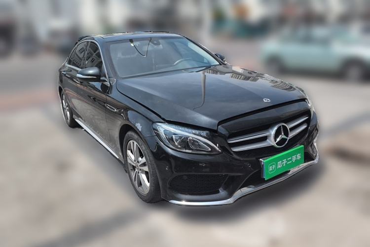 Used Mercedes-Benz C-Class 2017 C 200 L Sport Edition Front Right 45 Deg